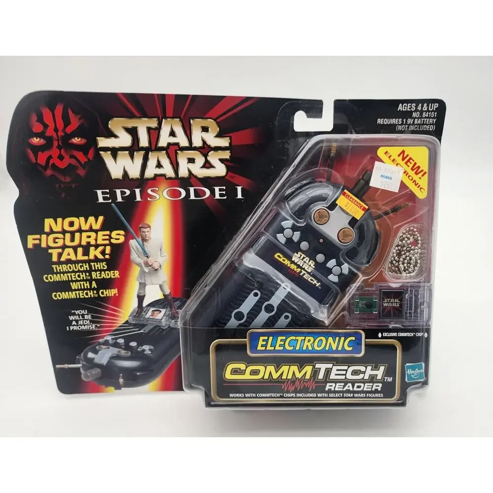 Hasbro Star Wars Episode I Electronic ComTech Reader Handheld Game 1998 NIB
